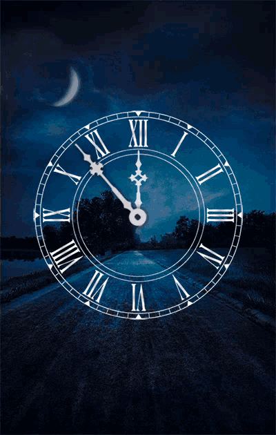 Mystical Midnight clock